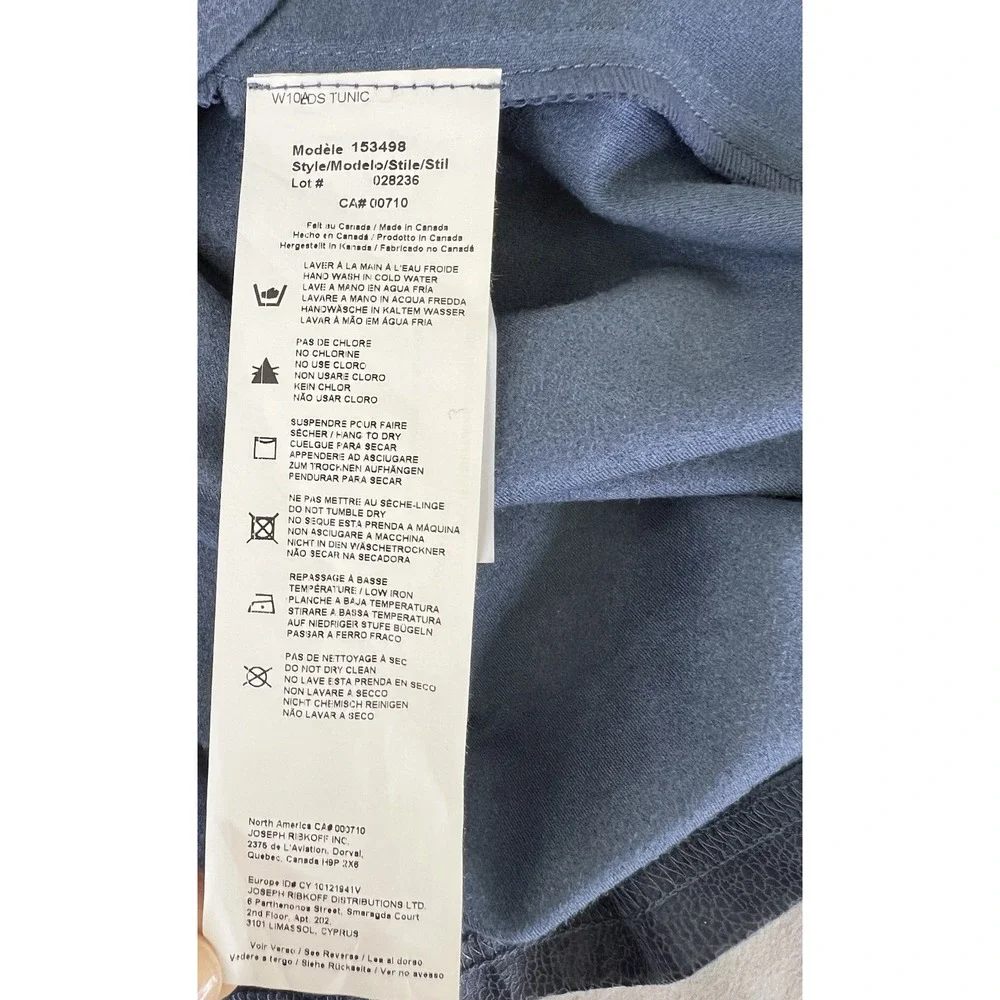 Joseph Ribkoff‎ Joseph Ribkoff Textured Bodycon Sheath Blue 3/4 Sleeves Sz 12